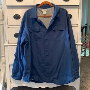 L.L. Bean Lined Button Down Shirt